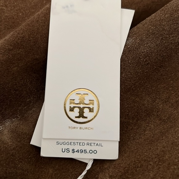 Tory Burch Suede adjustable Chain Strap - Picture 5 of 6